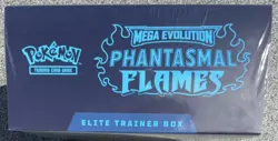 Pokemon TCG: Mega Evolution Phantasmal Flames Elite Trainer Box ETB | New & Seal - Image 3