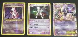 Pokemon Mewtwo Bundle | Mewtwo 9/100 Mewtwo Evolutions 51/108 & Mewtwo EX 52/108 - Image 1