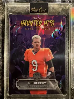 4 Card Lot - Wild Card Comix, Haunted Hits, 5 Card Draw - Joe Burrow - Bengals - Image 5