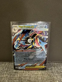 Mega Greninja EX 22/86 Chaos Rising Pokemon Card Mint Condition Pack Fresh - Image 1