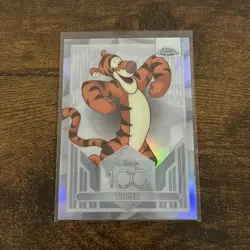 Topps Chrome Disney 100 Tigger #42 Refractor Non-Sport Trading Card 2023 - Image 1