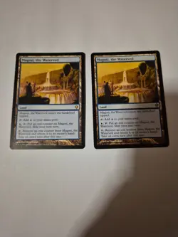 MTG Magosi, the Waterveil Zendikar Card 218/249, Regular Rare X2 - Image 1
