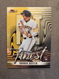 Konnor Griffin 2026 Topps Finest Team Finest Rookie Card Pirates - Image 3
