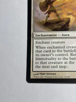 MTG Singles - Gift of Immortality - Theros (THS) -F551 See Pictures For damage - Image 4