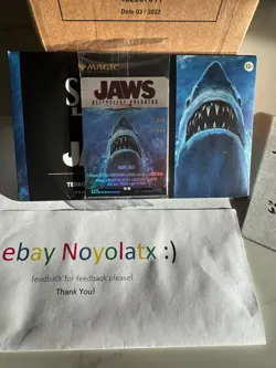 MTG Secret Lair x Jaws: Terror of Amity Island - Foil - New - Image 1