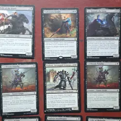 Wizards of the Coast Magic: The Gathering Eldraine Black 9 Card Lot Knight - Image 3