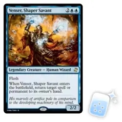 VENSER, SHAPER SAVANT Time Spiral Remastered Magic MTG MINT CARD - Image 1
