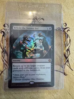 Behold the Sinister Six! - FOIL - Marvel's Spider-Man - NM-Mint - MTG - Image 1