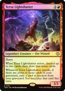 Magic The Gathering MTG TERSA LIGHTSHATTER FOIL Tarkir: Dragonstorm NM Near Mint - Image 1