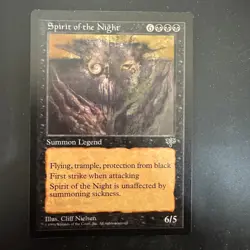 Magic The Gathering Spirit of the Night Mirage LP - Image 1