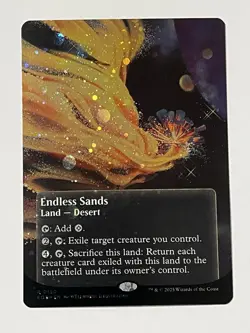 MTG | Endless Sands (0150) 🪐Galaxy FOIL✨ [Edge of Eternities: Stellar Sights] - Image 1
