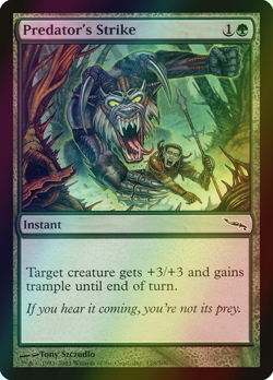 MTG Predator's Strike Foil ** Mirrodin ** English (NM) - Image 1