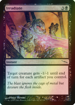 MTG Irradiate Foil ** Mirrodin ** English (NM) - Image 1