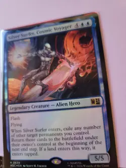 Silver Surfer, Cosmic Voyager (Foil) Marvel Super Heroes Commander - Image 3