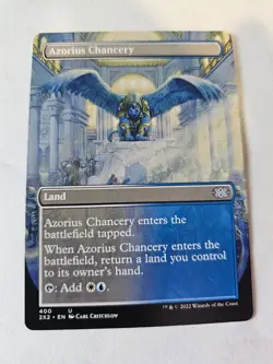 MTG - Azorius Chancery Borderless - Double Masters 2022 - Image 1