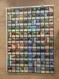 Guilds of Ravnica Magic: The Gathering Uncut Sheet Rares and Mythics - Image 1