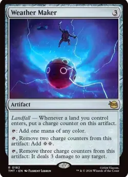 X 1 Weather Maker NM-M TMNT 182 MTG Magic The Gathering - Image 1