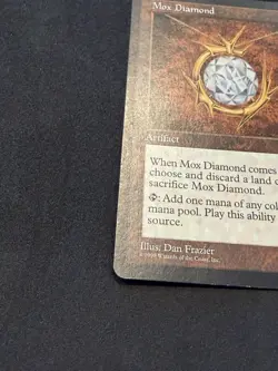 Magic the Gathering - Mox Diamond - Stronghold (see Description) - Image 2