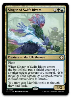 Singer of Swift Rivers #98 (NM) Lost Caverns of Ixalan LCC Magic MTG - Image 1