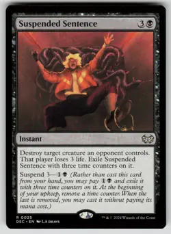 Suspended Sentence R Commander: Duskmourn: House of Horror 25 NM - Image 1
