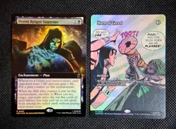 MTG Dr Doom Bundle Horn of Greed (Borderless) Doom Reigns Supreme - Image 1