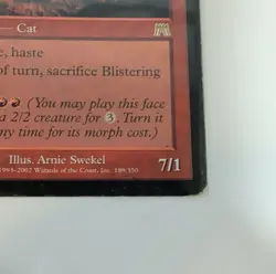 Blistering Firecat MTG Onslaught #189/350 Uncommon Creature - HP - Image 4