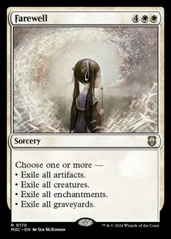 Farewell (EX/NM) Board Wipe Exile MTG Discount: 5+ Magic Singles - Image 1