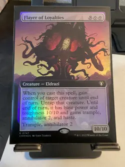 Flayer of Loyalties (Extended Art) Commander Masters Foil - Image 1