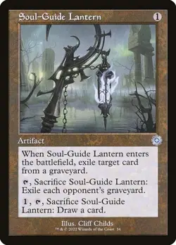 mtg magic Soul-Guide Lantern retro ENGLISH lanterne guide ames ames - Image 1