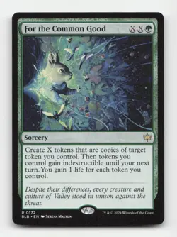 For the Common Good Bloomburrow #172 Magic the Gathering Rare - Image 1