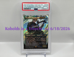 MTG Final Fantasy The Wandering Minstrel (Borderless) (Surge Foil) #548 PSA 10 - Image 1