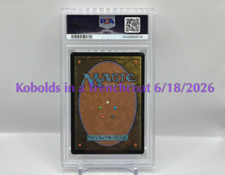 MTG Final Fantasy The Wandering Minstrel (Borderless) (Surge Foil) #548 PSA 10 - Image 2