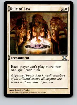 Magic the Gathering Rule of Law 10th Edition MTG Free Shipping! - Image 1