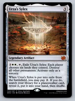 Urza's Sylex 40 Mythic Pack: The Brothers' War Magic: The Gathering NM - Image 1