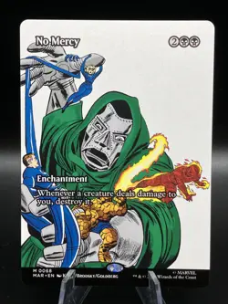 No Mercy - Borderless Mythic - MTG Marvel Super Heroes MAR - 0068 NM - Image 1