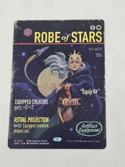 Robe of Stars (Showcase) Special Guests EOE MTG Regular Magic The Gathering NM - Image 1
