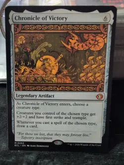 MTG ECL - Lorwyn Eclipsed - Chronicle Of Victory - #0253 - Image 1
