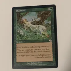 Seedtime Judgment NM-/LP MTG Magic the Gathering 4 - Image 1