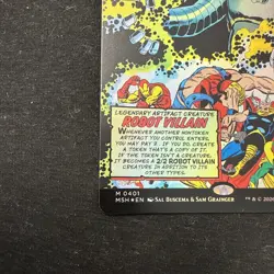 Ultron, Artificial Malevolence (Borderless) (0401) Marvel Super Heroes Foil - Image 5