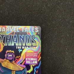 Mint/Near-Mint, English - 1 x MTG Thanos, The Mad Titan (0400) - Foil - Borderle - Image 3