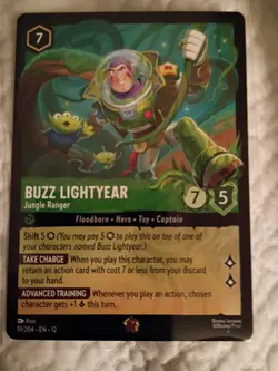 Disney Lorcana TCG Buzz Lightyear - Jungle Ranger Legendary 91/204 - Image 1