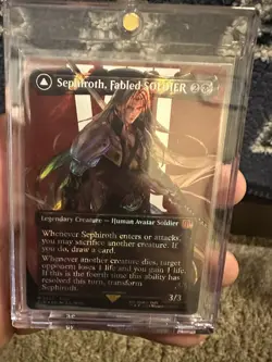 Sephiroth, Fabled SOLDIER (Borderless) (Surge Foil) Final Fantasy Foil - Image 1