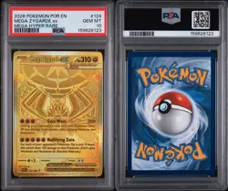 2026 POKEMON POR EN-PERFECT ORDER MEGA HYPER RARE #124 MEGA ZYGARDE EX PSA 10 - Image 4