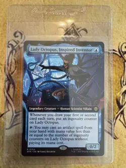 Lady Octopus, Inspired Inventor, Extended Art MTG, Marvel's Spider-Man, NM/M - Image 1
