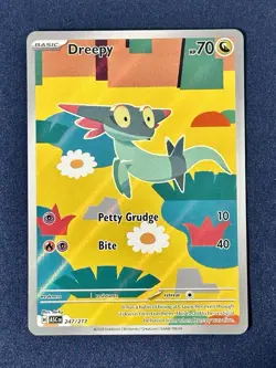 Pokemon TCG Dreepy 247/217 Ascended Heroes Illustration Rare NM - Image 1