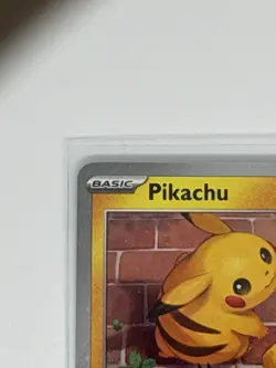 2026 Pikachu 051/162 Pokemon Day 30th Anniversary Stamped Promo With Swirl -Rare - Image 3