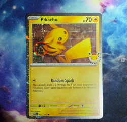 Bum Swirl Double Swirl 🌀 Pikachu 051 /162 Stamped 2026 Pokemon Day Promo TCG - Image 3