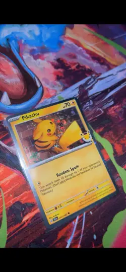 Pikachu 051 /162 Stamped 2026 Pokemon Day 30 Promo With Swirl - Image 2