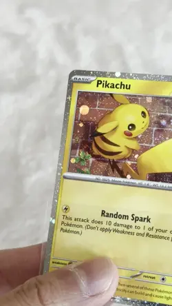 🌀🌀Pikachu 051/162 - Pokemon Day 2026 stamped Cosmo Holo with Swirl 🌀🌀- NM - Image 2