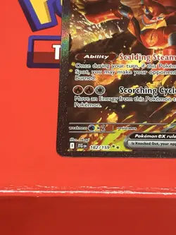 Volcanion ex 182/159 Journey Together Pokemon Special Illustration Rare NM - Image 4